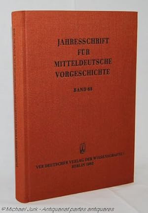 Bild des Verkufers fr Jahresschrift fr mitteldeutsche Vorgeschichte. Band 65. Fr das Landesmuseum fr Vorgeschichte in Halle - Forschungsstelle fr die Bezirke Halle und Magdeburg - herausgegeben von Dieter Kaufmann. zum Verkauf von Antiquariat partes antiquares