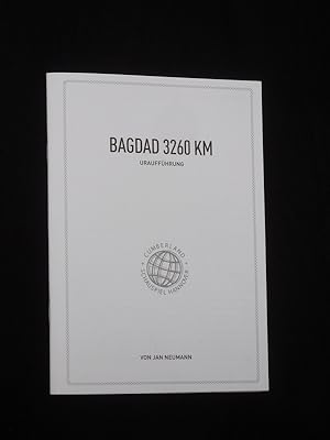 Bild des Verkufers fr Programmheft Schauspiel Hannover 2011/12. Urauffhrung BAGDAD 3260 KM von Jan Neumann. Regie: J. Neumann, Bhnenbild: Dorothee Curio, Kostme: Nini von Selzam. Mit Meriam Abbas, Johanna Bantzer, Rainer Frank, Camill Jammal, Sebastian Schindegger zum Verkauf von Fast alles Theater! Antiquariat fr die darstellenden Knste