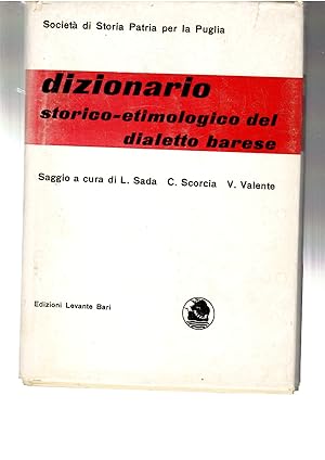 Dizionario Storico-Etimologico Del Dialetto Barese