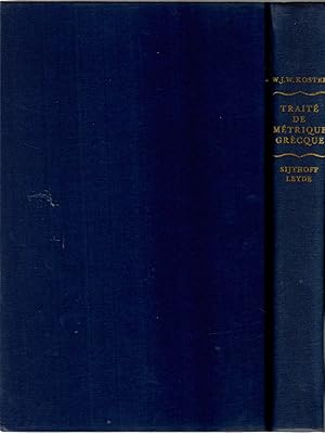 Traite De Metrique Grecque Suivi D'un Precis De Metrique Latine