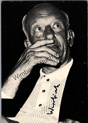Bild des Verkufers fr Original Autogramm Werner Finck (1902-1978) /// Autograph signiert signed signee zum Verkauf von Antiquariat im Kaiserviertel | Wimbauer Buchversand