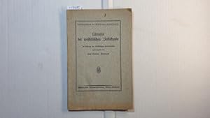 Seller image for Literatur der westflischen Volkskunde for sale by Gebrauchtbcherlogistik  H.J. Lauterbach