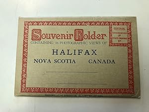 Souvenir Folder Containing 16 Photographic Views of Halifax Nova Scotia Canada