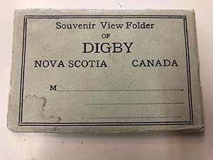 Souvenir View Folder of Digby Nova Scotia Canada