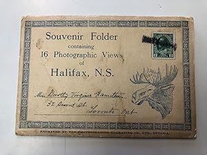 Souvenir Folder Containing 16 Photographic Views of Halifax Nova Scotia Canada