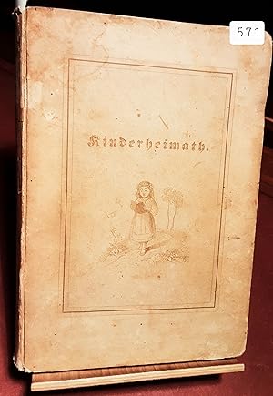 Bild des Verkufers fr Kinderheimath in Liedern und Bildern. (Vortitel: Friedrich Glls Kinderheimath in Bildern und Liedern. Mit einem Vorwort von Gustav Schwab. Zweite, reich vermehrte Auflage) zum Verkauf von Antiquariat Hollmann