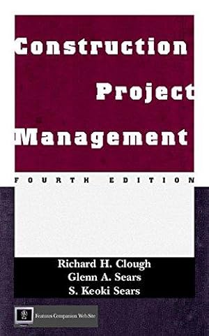 Immagine del venditore per Construction Project Management venduto da WeBuyBooks