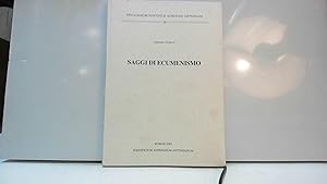 Bild des Verkufers fr Saggi di ecumenismo zum Verkauf von JLG_livres anciens et modernes