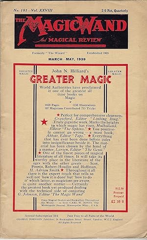 The Magic Wand and Magical Review No181, Vol. XXVII, March - May1939