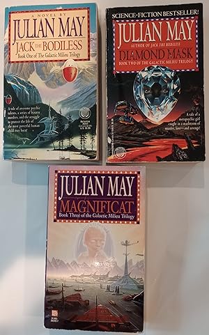 Image du vendeur pour Galactic Milieu Trilogy 1 -3 (3 book Set):Jack the Bodiless, Diamond Mask, Magnificat) mis en vente par N. Carolina Books