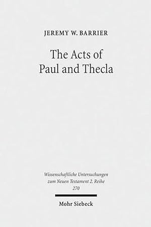Seller image for The Acts of Paul and Thecla (Paperback) for sale by CitiRetail