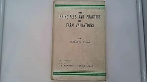 Seller image for Principles and Practice of Farm Valuation for sale by Goldstone Rare Books