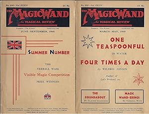 The Magic Wand and Magical Review Nos 205, 206, 207, 208, Vol. XXXIV, 1945