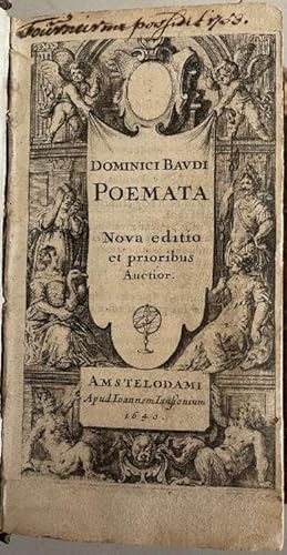 Image du vendeur pour Poemata. Nova editio et prioribus Auctior. mis en vente par Antiquariat am St. Vith