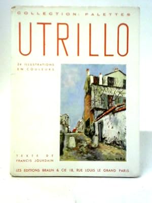 Bild des Verkufers fr Collection: Palettes, Utrillo zum Verkauf von World of Rare Books
