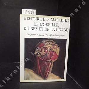 Bild des Verkufers fr Histoire des maladies de l'oreille, du nez et de la gorge. Les grandes tapes de l'Oto-Rhino-Laryngologie zum Verkauf von Librairie-Bouquinerie Le Pre Pnard