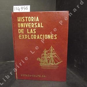 Imagen del vendedor de Historia universal de las Exploracciones. Tome IV : Epoca contemporanea. a la venta por Librairie-Bouquinerie Le Pre Pnard