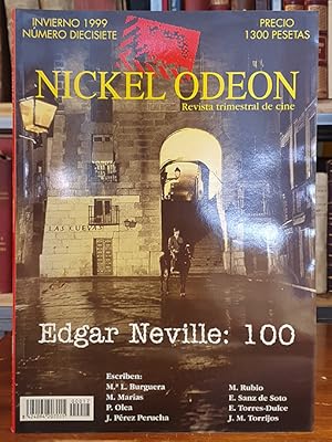 Nickel Odeon. Revista trimestral de cine. Invierno 1999. Número diecisiete. Edgar Neville: 100.