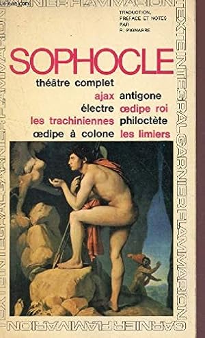 Image du vendeur pour THEATRE COMPLET / AJAX - ANTIGONE - ELECTRE - OEDIPE - ROI - LES TRACHINIENNES -PHILOCTETE - . mis en vente par Ammareal