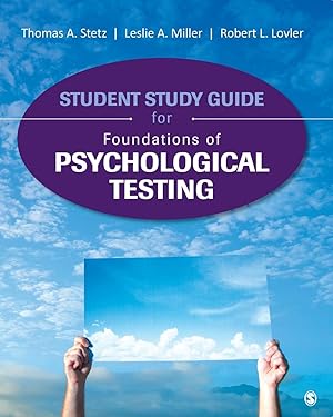 Immagine del venditore per Student Study Guide for Foundations of Psychological Testing venduto da moluna