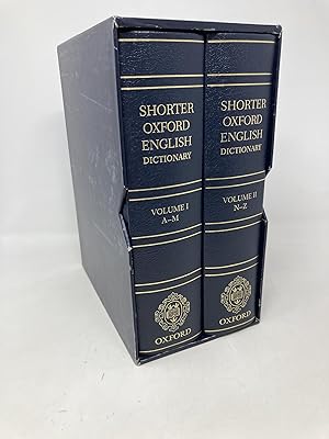 Immagine del venditore per Shorter Oxford English Dictionary: Deluxe Sixth Edition venduto da Southampton Books