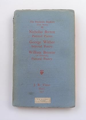 Seller image for Pastoral Poems, Selected Poetry and Pastoral Poetry for sale by Blacklock's Rare Books (est 1988)
