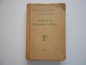 Imagen del vendedor de Historia de la historiografa espaola. Hasta la publicacin de la, Crnica de Ocampo ( 1543) 2a. EDICIN REVISADA Y AADIDA a la venta por Librera Camino Bulnes