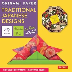Immagine del venditore per Origami Paper Traditional Japanese Designs : Small venduto da GreatBookPrices