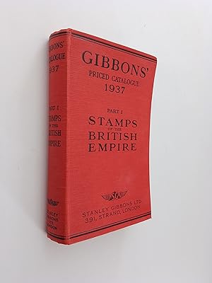 Stanley Gibbons Limited Priced Catalogue of Stamps: Part 1, British Empire, Egypt, Iraq, etc. 1937