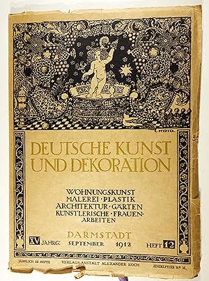 Deutsche Kunst und Dekoration. 15. Jahrgang, Heft 12, September 1912.