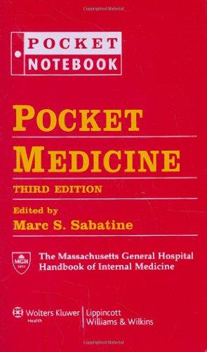 Bild des Verkufers fr Pocket Medicine: The Massachusetts General Hospital Handbook of Internal Medicine (Pocket Notebook) (Pocket Notebook Series) zum Verkauf von WeBuyBooks