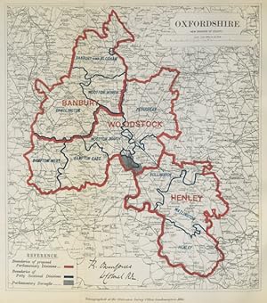 Oxfordshire - New divisions of County