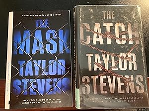 Seller image for The Mask, Uncorrected Proof, First Edition, * FREE HC copy * of "THE CATCH" #4 in series by Taylor Stevens, FREE with PURCHASE for sale by Park & Read Books