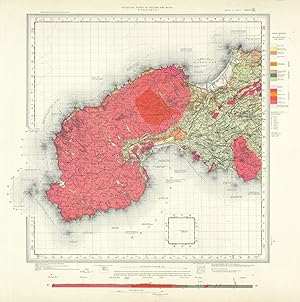 Penzance - Geological survey of England and Wales. Solid and drift edition. Sheet 351 & 358