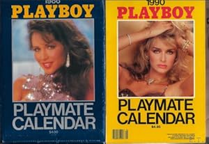 Bild des Verkufers fr Playboy Playmate Calendar 1986 + 1990 zum Verkauf von BOOKSELLER  -  ERIK TONEN  BOOKS