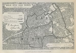 Mile End Old Town - Divisions of new borough