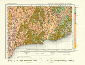 Sidmouth - Geological survey of Great Britain (England and Wales). Drift edition. Sheet 326 & 340
