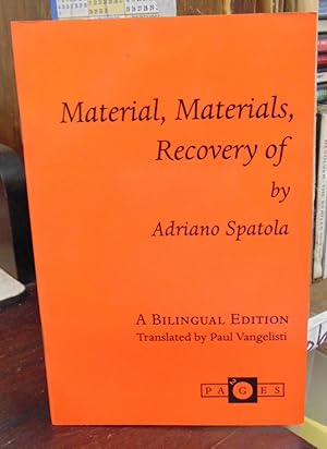 Seller image for Material, Materials, Recovery of (20 Pages, #6 [July, 1993]) for sale by Atlantic Bookshop