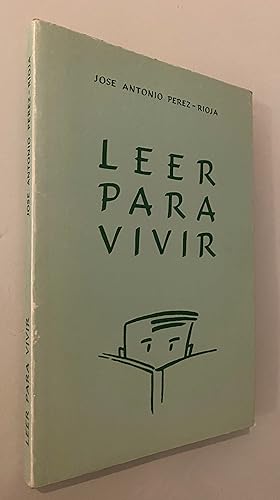 Seller image for Leer para vivir for sale by Nk Libros