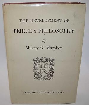 Seller image for The Development of Peirce's Philosophy for sale by Easy Chair Books