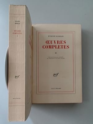 Oeuvres complètes (completes) (complete in 2 volumes).