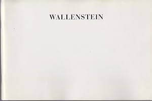 Wallenstein. Ein dramatisches Gedicht. [Programmheft Mr. 89]. Wallensteins Lager, Die Piccolomini...