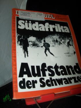 Bild des Verkufers fr 27/1976 Sdafrika Aufstand der Schwarzen zum Verkauf von Antiquariat Artemis Lorenz & Lorenz GbR