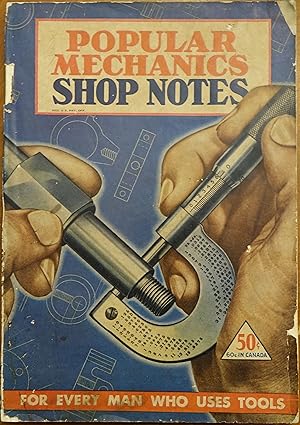 Popular Mechanics Shop Notes and Mechanic Guide - 1945