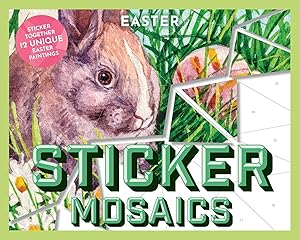 Bild des Verkufers fr Sticker Mosaics Easter: Sticker Together 12 Springtime Designs zum Verkauf von moluna