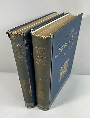 Immagine del venditore per La Storia di Venezia nella Vita Privata - Dalle Origini alla Caduta della Repubblica. Parte Prima: Grandezza; Parte Secunda: Lo Splendore. Zwei Bnde. venduto da Antiquariat Bookfarm