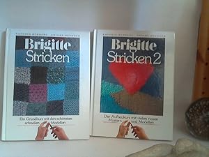 Brigitte-Stricken [2 Bände zusammen:] Teil 1: Ein Grundkurs mit den schönsten schnellen Modellen ...