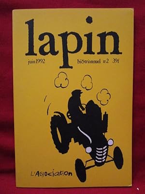 Bild des Verkufers fr Revue Lapin n2, juin 1992. zum Verkauf von Librairie Diogne SARL