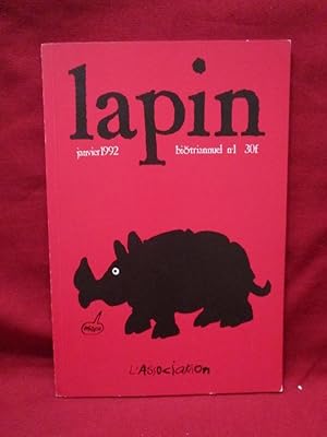 Bild des Verkufers fr Revue Lapin n1, janvier 1992. zum Verkauf von Librairie Diogne SARL