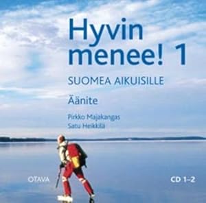 Hyvin menee! 1. 2 CDs. (text book can be ordered separately).